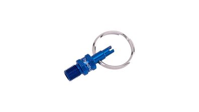 BY, CHULZ Ventiladapter "Mini Tool" Lose, Aluminiu blau