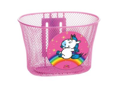 BIKE Fashion V.R.-Kinderkorb Maße (L x B x H): 26 "Einhorn, pink