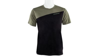 CONWAY Kurzarmtrikot "ACTIVE Tee SS" 85% moss / black, Gr. XL