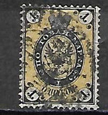 Russland gestempelt Michel-Nummer 18x