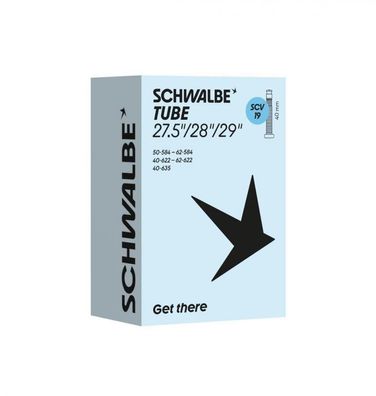 Schwalbe SCV19 Fahrradschlauch 27.5/29x1.50-2.40" 40mm Clic Valve