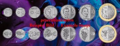 Philippinen / Philippines KMS. 2017-2020 Unc 7 Münzen #6345#