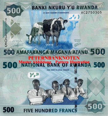 RUANDA / RWANDA 500 Francs 2013 UNC P. 38 6150#