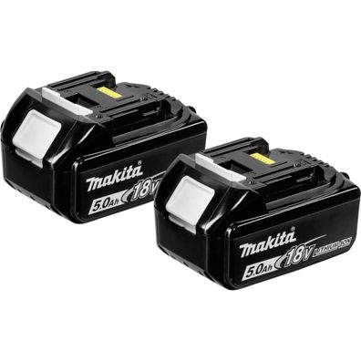 Makita BL1850B - Batterie - Li-Ion - 5 Ah - 90 Wh (Packung mit 2) - für Makita BBO180