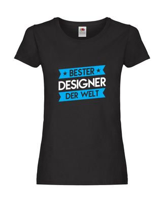 Weltbester: Designer Beruf | Gestalter Damen Shirt Schwarz