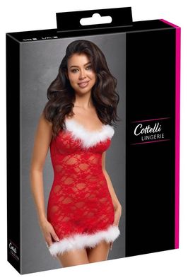 Set X-Mas Cottelli Lingerie - ORION Brand Negligé X-Mas - Größe: S/M