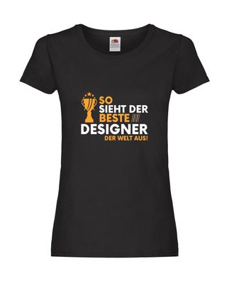 Der Beste: Designer Beruf | Gestalter Damen Shirt Schwarz