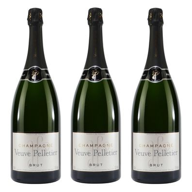 Veuve Pelletier Champagne Brut (3 x 1,5L)