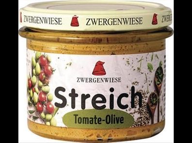 Zwergenwiese 6x Tomate-Olive Streich 180g