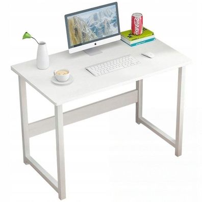 Computer-Schreibtisch weißer Tisch im Loft-Stil für Laptop Computer im skandinavische