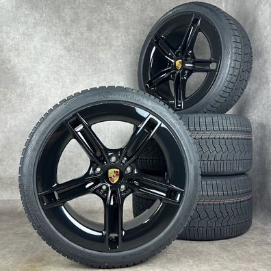 Winterräder Porsche Taycan J1-2 21" Original Mission E Felgen 9J1073603KB TOP