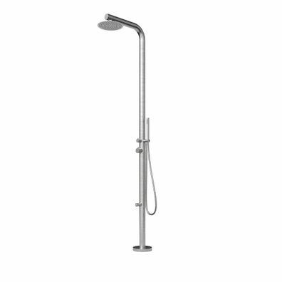 Designer Gartendusche aus 316 Edelstahl Modell "HAWAII"