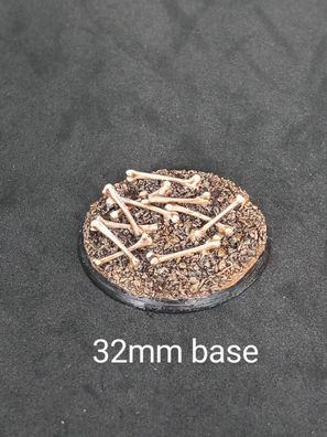 130 tabletop bones knochen 28/32mm für tabletop / basing bits / modellbau