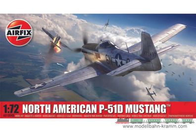Airfix North American P-51D Mustang in 1:72 1601104 Airfix A11004B Bausatz