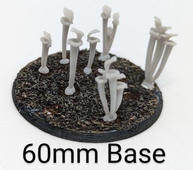 14x Tabletop Trompetenpilz Set 28/32mm für tabletop / bits / basing / modellbau