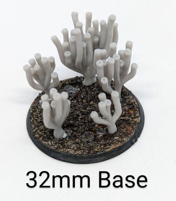 10x Tabletop Korallen Set 28/32mm für tabletop / bits / basing / modellbau