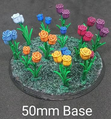 20x Tabletop Tulpen 28/32mm bits / basing / modellbau