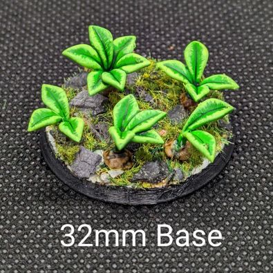 10x Tabletop kleine Pflanzen 28/32mm bits / basing / modellbau