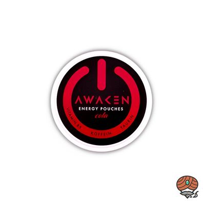 Awaken Energy Pouches, Cola, nikotin- und tabakfrei, 20 Pouches