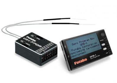 FUTABA CGY770R Kreiselempfänger mit GPB-1 Programmer