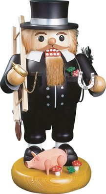 Richard Glaesser Nussknacker Essenkehrer/Schornsteinfeger aus Seiffen im Erzgebirge