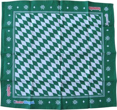 Ferrero - Kinder Halstuch (grün) - ca. 44 x 41 cm - Oktoberfest