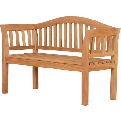 Teakholz Friesenbank - bene living - Wave 120 cm