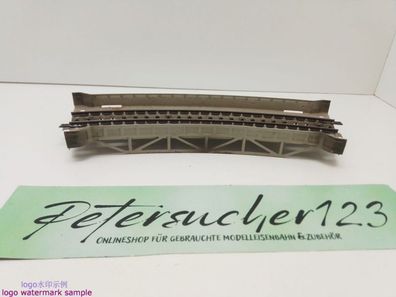 Märklin H0 AC 7167 gebogenes Rampenstück für M-Gleis / 185 mm