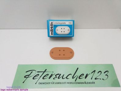 Märklin H0 AC 7250 1x Unterlegplatte als Fundament aus OVP / geschraubt