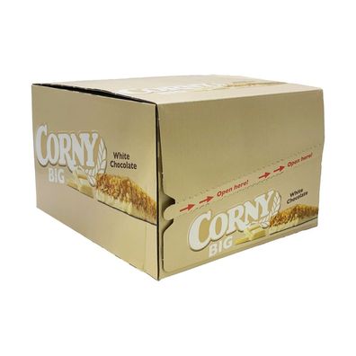 Corny Riegel BIG White Chocolate, Kiste mit 24x 40g