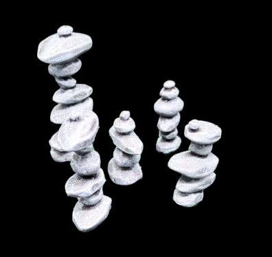10x Tabletop Steinstapel 28/32mm für / bits / basing / modellbau