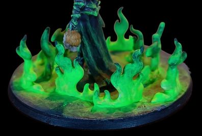 Flammen Flames für 28/32mm für / bits / Tabletop / Modellbau / Fantasy