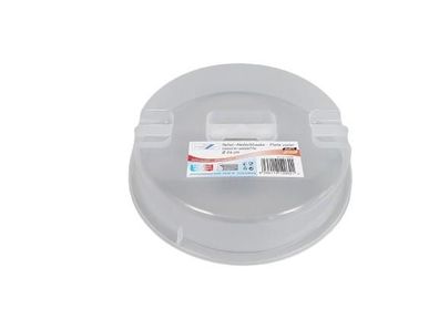 alpfa Teller-Abdeckhaube Mikrowelle 26 x 6 cm Transparent mit Griff