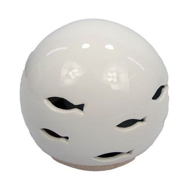 LED Kugel weiss Porzellan