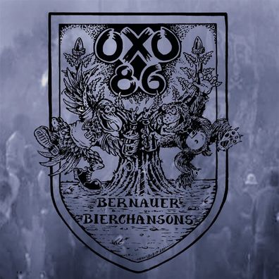 Oxo 86 - Bernauer Bierchansons LP (Ultraclear With Dark Splatter Vinyl)