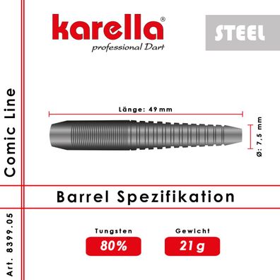 Karella - Steeldart - Comic Line CL-5 21 gr