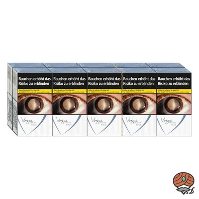 Vogue Caractère Bleue Zigaretten 10x20 Stück = 1 Stange
