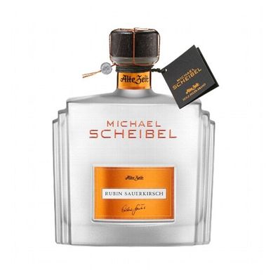 Scheibel Alte Zeit Rubin Sauerkirsch Holzfeuer Brand, 44% Vol. 0,7 l