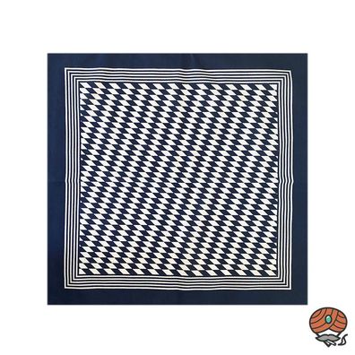 Pöschl Schnupftuch blau, Bayrische Raute Nr. 411