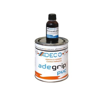 PVC-Kleber Adeco Adegrip Zweikomponenten 850g + Aktivator 50ml