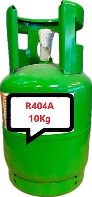 R404A Klimagas Kältemittel Füllgewicht 10 Kg Aufladbarem Zylinder 1/4 Anschluss