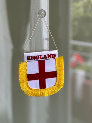 England Wimpel Banner kleine Flagge für Auto Truck Hause Büro mit Saugnapf