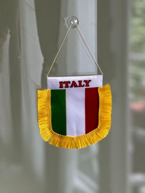 Italy Wimpel Banner kleine Flagge für Auto Truck Hause Büro mit Saugnapf