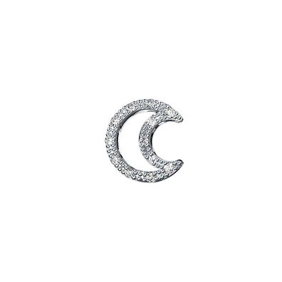 FRAU ORO - DCHF5068 - Luna Luna Frau Oro Elements - Weißgoldanhänger und Diamanten Re