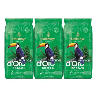 Dallmayr Crema d Oro Selektion des Jahres Africa 1000g 3er Pack