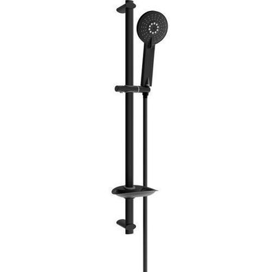 Mexen DB40 Schiebe-Dusch-Set, Schwarz - 7785404584-70