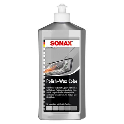 Sonax Polish und Wax Color NanoPro Politur silber und grau 500ml
