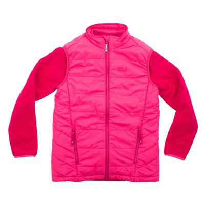 Jack Wolfskin Glen Dale Kids Fleecejacke Kinder Weste 2-in-1 Sweatjacke