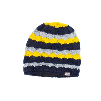 Jack Wolfskin Fancy Stripe Cap Beanie Dame Mütze Strickmütze Winter 1904541-1010