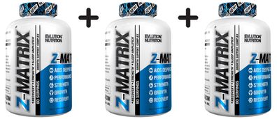 3 x EVLution Nutrition Z-Matrix - 240 caps